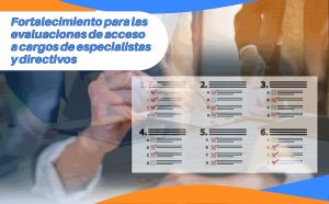 Fortalecimiento para el concurso de acceso a cargos de especialistas y directivos
